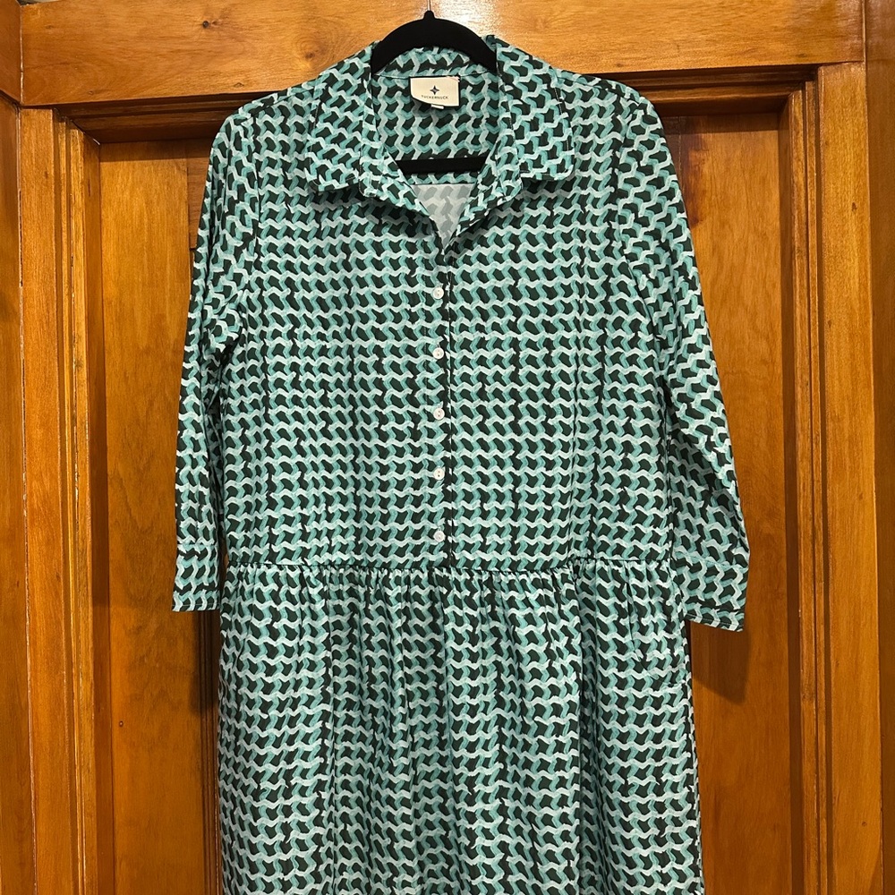 Tuckernuck Motion of the Ocean Hayes Patterned Women's Dress